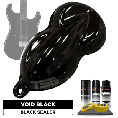 Void Black Guitar Paint Kit