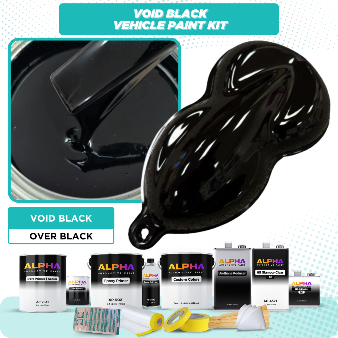 Void Black Vehicle Paint Kit