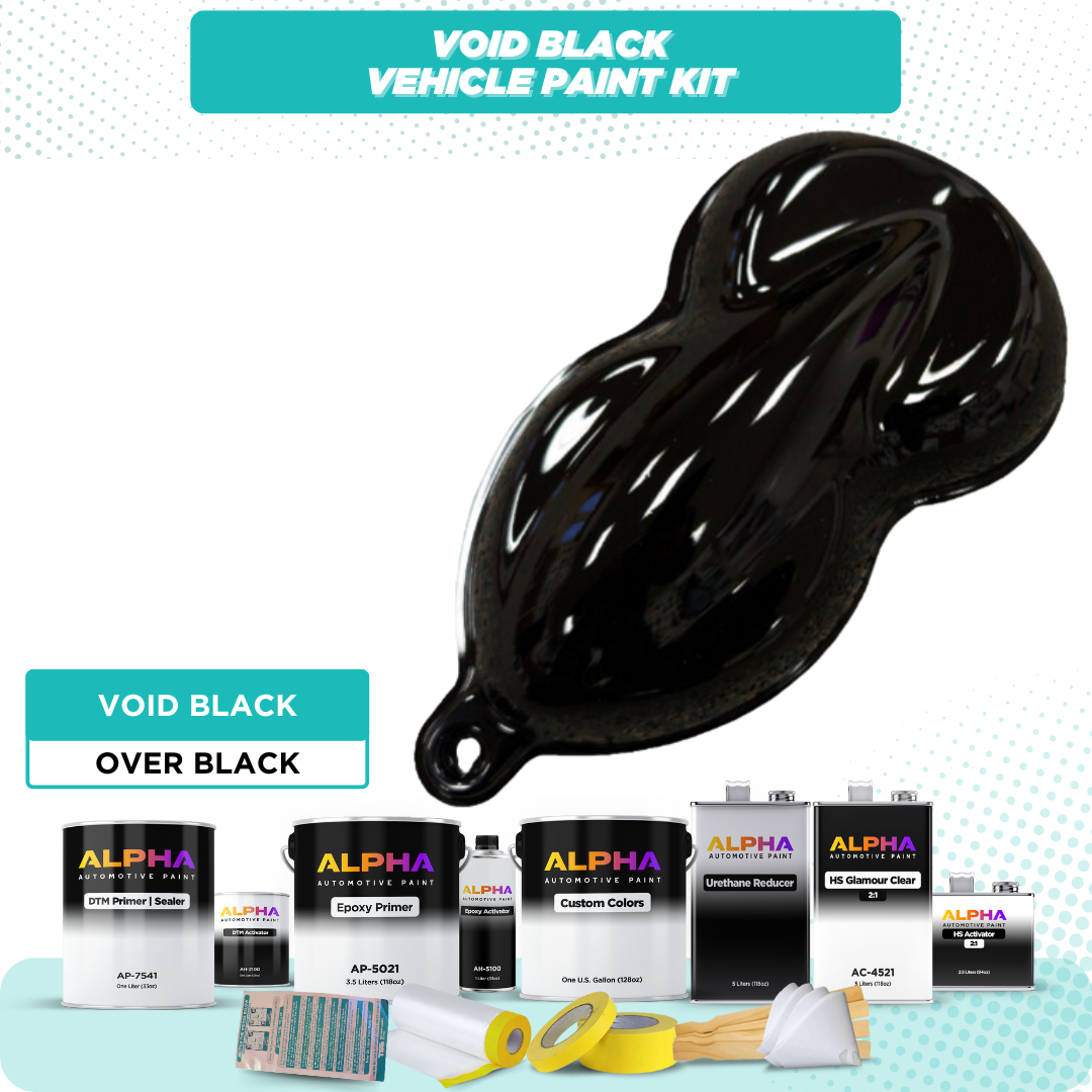 Void Black Vehicle Paint Kit