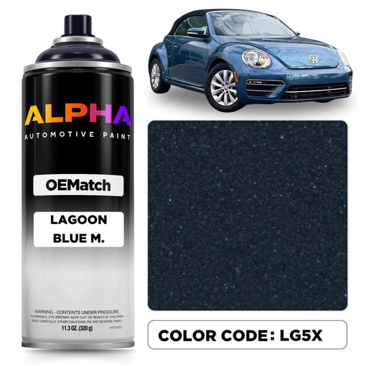 Volkswagen / Audi Lagoon Blue Metallic LG5X | OEMatch Spray Can