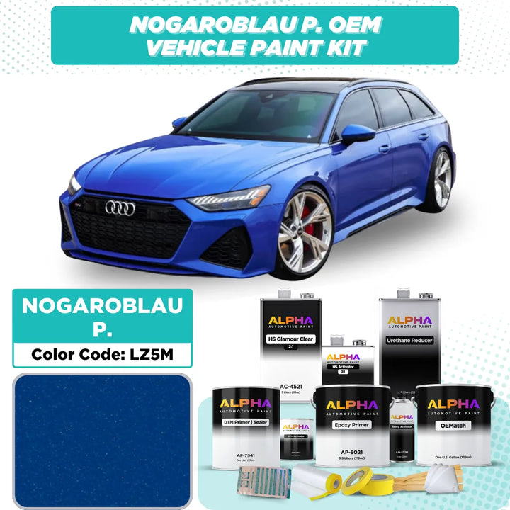 Volkswagen / Audi Nogaroblau P. LZ5M / Z5M | OEMatch Vehicle Paint Kit