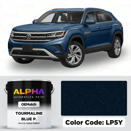 Volkswagen / Audi Tourmaline Blue Pearl LP5Y / P5Y | OEMatch Basecoat