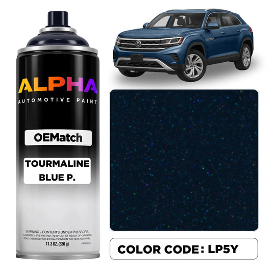Volkswagen / Audi Tourmaline Blue Pearl LP5Y / P5Y | OEMatch Spray Can
