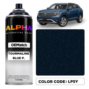 Volkswagen / Audi Tourmaline Blue Pearl LP5Y / P5Y | OEMatch Spray Can
