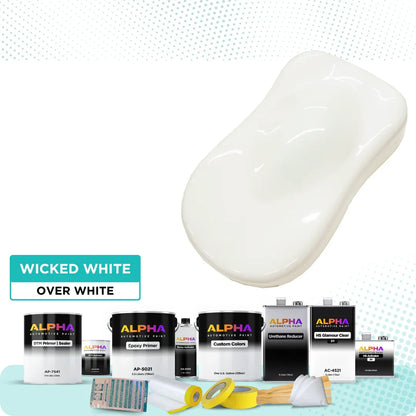 Wicked White Vehicle Paint Kit