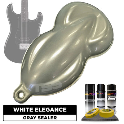 White Elegance Guitar Paint Kit