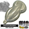 White Elegance Motorcycle Paint Kit