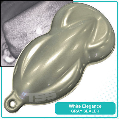 White Elegance Paint Basecoat - The Spray Source - Alpha Pigments