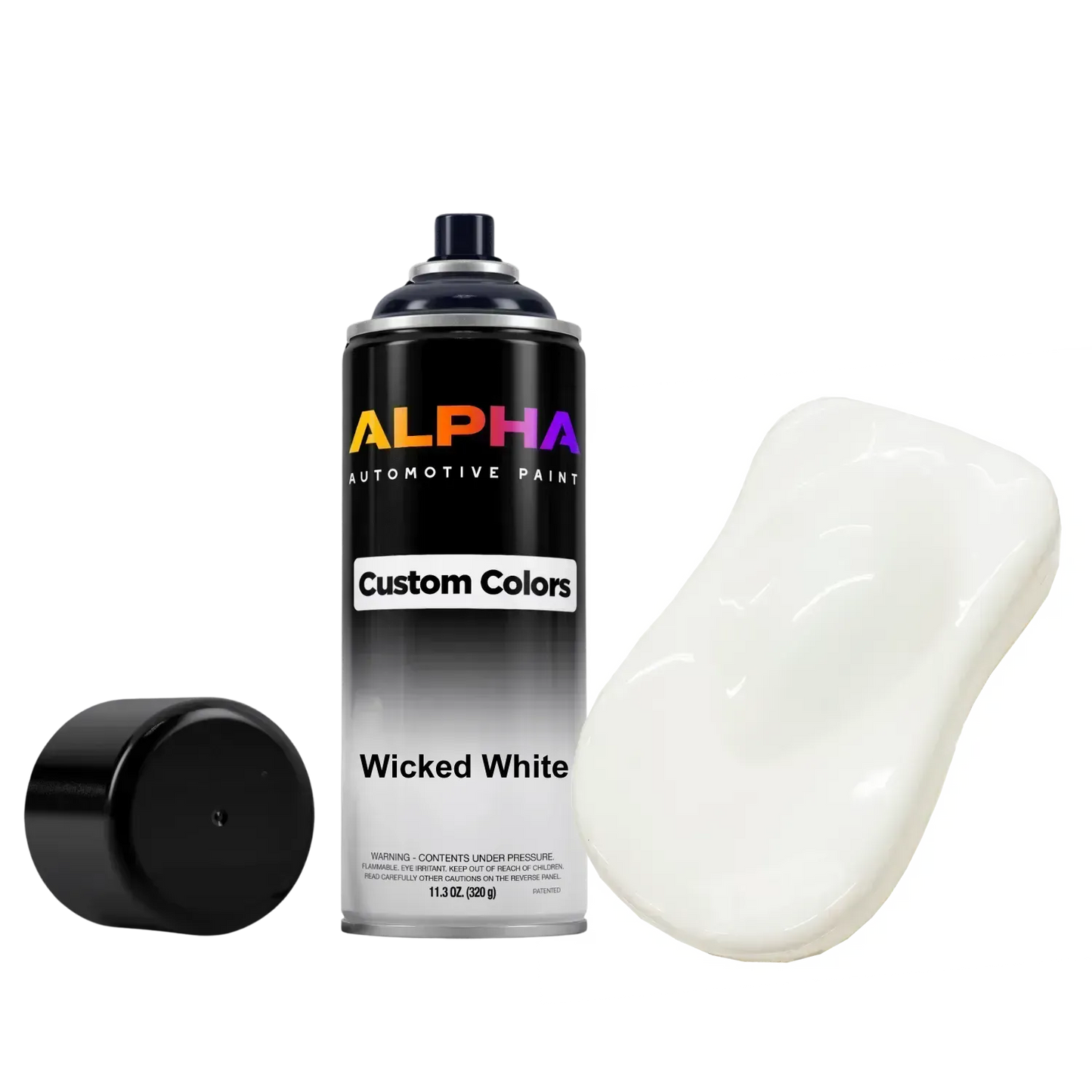 Wicked White Bike Paint Kit