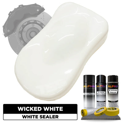 Wicked White Brake Caliper Paint Kit