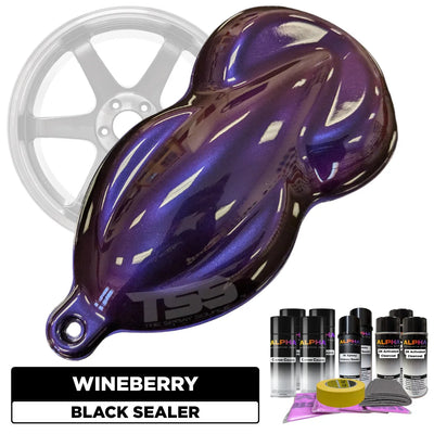Wineberry Wheel Paint Kit