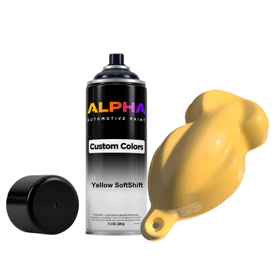Yellow Soft Shift Spray Can