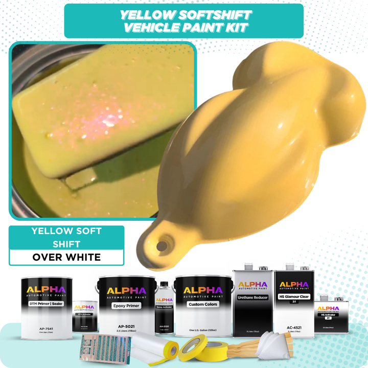 Yellow Soft Shift Vehicle Paint Kit