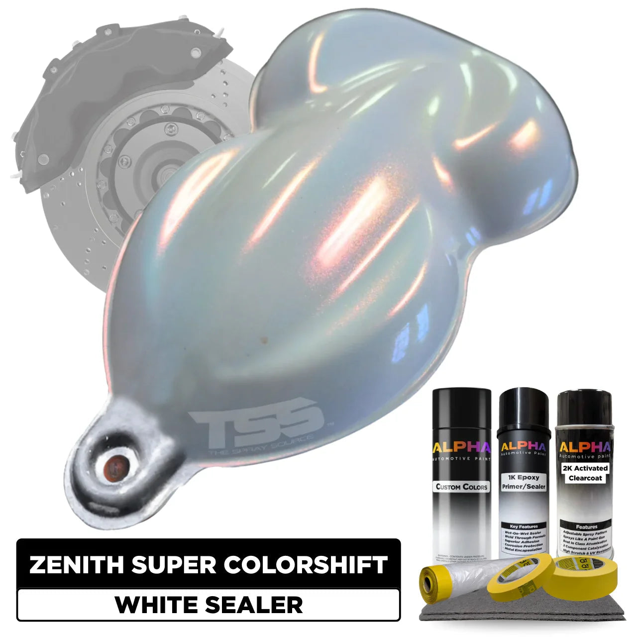 アキラ Zenith Super Colorshift Brake Caliper Paint Kit – The Spray Source