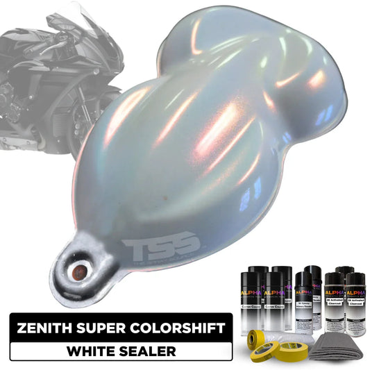 Zenith Super Colorshift Motorcycle Paint Kit (white groundcoat)