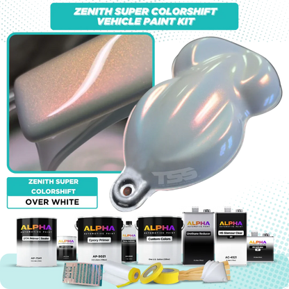 Zenith over Wicked White Vehicle Paint Kit