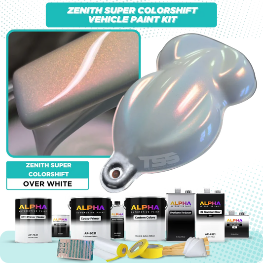Zenith over Wicked White Vehicle Paint Kit