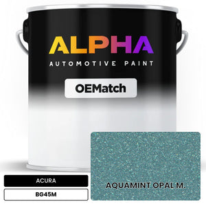 ACURA AQUAMINT OPAL M. BG45M | OEMatch Automotive Basecoat