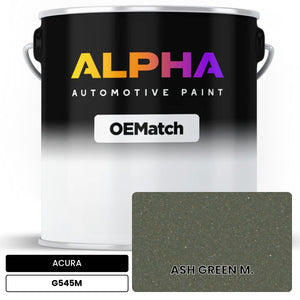 ACURA ASH GREEN M. G545M | OEMatch Automotive Basecoat