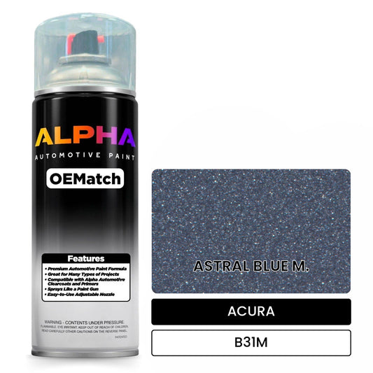 ACURA ASTRAL BLUE M. B31M OEMatch Spraycan