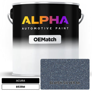 ACURA BLUISH SILVER M. B538M | OEMatch Automotive Basecoat