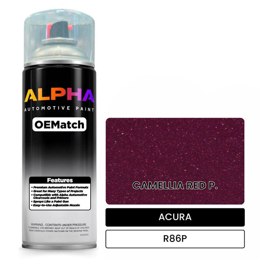 ACURA CAMELLIA RED P. R86P OEMatch Spraycan