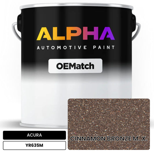 ACURA CINNAMON BRONZE M. X. YR635M OEMatch Basecoat