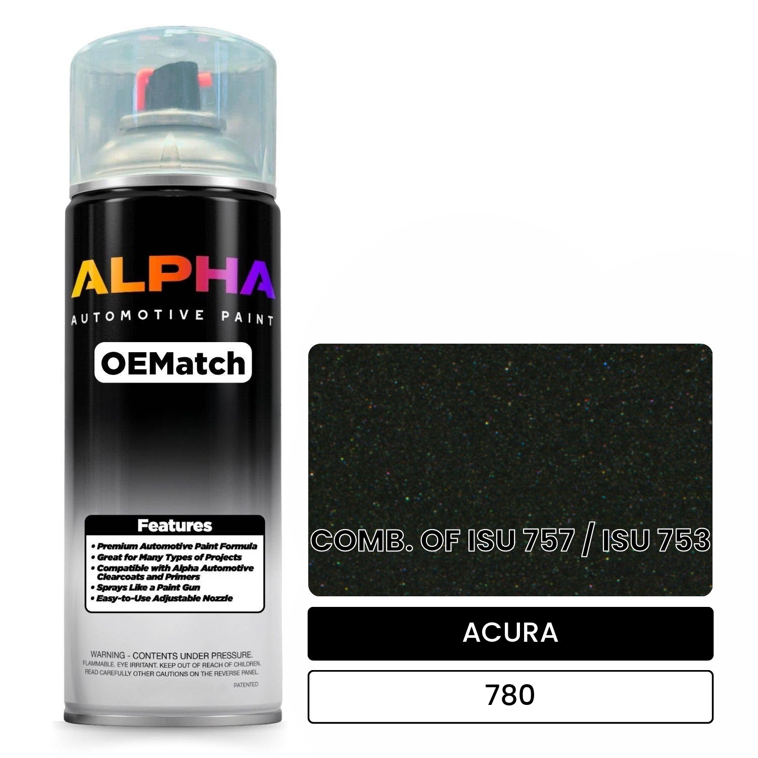 ACURA COMB. OF ISU 757 / ISU 753 780 OEMatch Spraycan