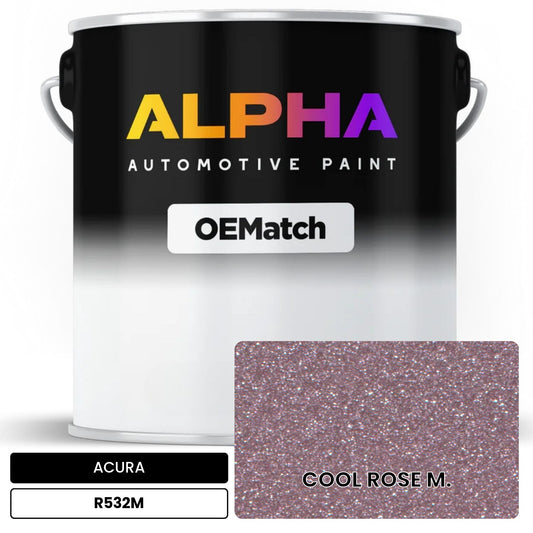 ACURA COOL ROSE M. R532M OEMatch Basecoat