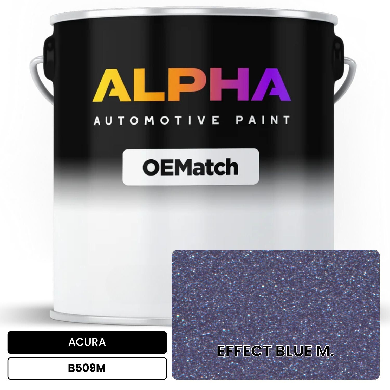 ACURA EFFECT BLUE M. B509M OEMatch Basecoat