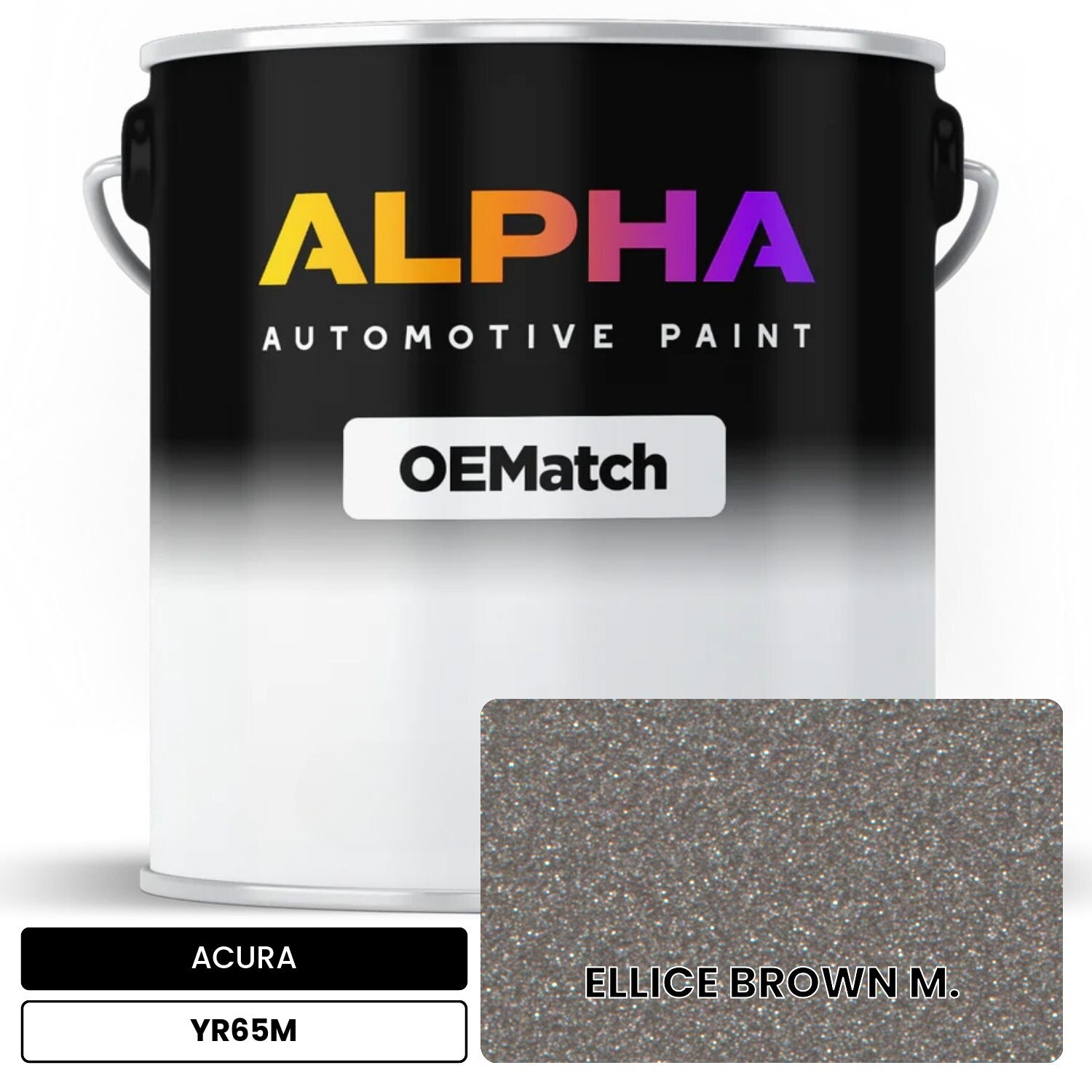 ACURA ELLICE BROWN M. YR65M OEMatch Basecoat