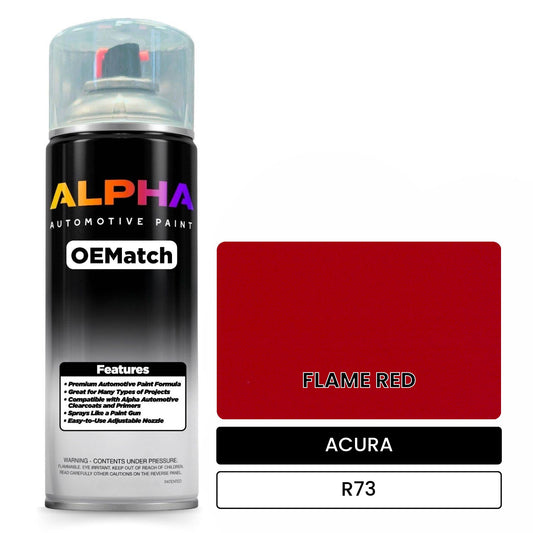 ACURA FLAME RED R73 OEMatch Spraycan