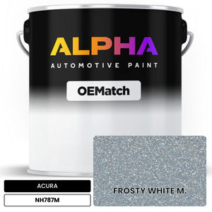 ACURA FROSTY WHITE M. NH787M | OEMatch Automotive Basecoat