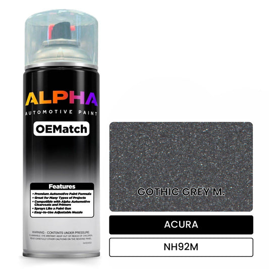 ACURA GOTHIC GREY M. NH92M OEMatch Spraycan