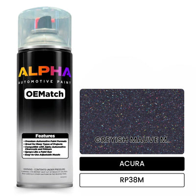ACURA GREYISH MAUVE M. RP38M | OEMatch Automotive Spraycan