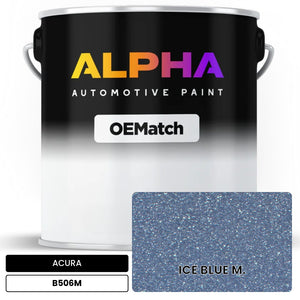 ACURA ICE BLUE M. B506M | OEMatch Automotive Basecoat