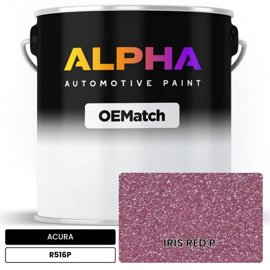ACURA IRIS RED P. R516P OEMatch Basecoat
