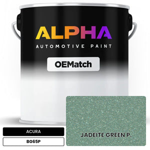 ACURA JADEITE GREEN P. BG65P | OEMatch Automotive Basecoat