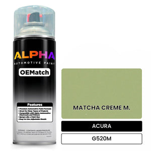 ACURA MATCHA CREME M. G520M | OEMatch Automotive Spraycan
