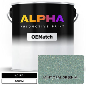 ACURA MINT OPAL GREEN M. G506M | OEMatch Automotive Basecoat
