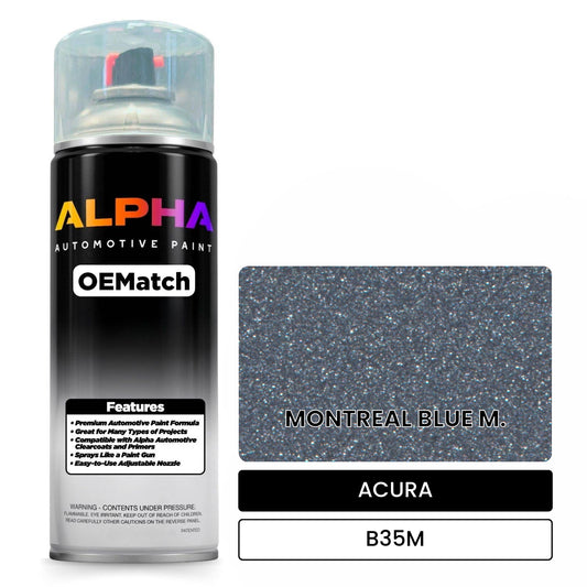 ACURA MONTREAL BLUE M. B35M OEMatch Spraycan
