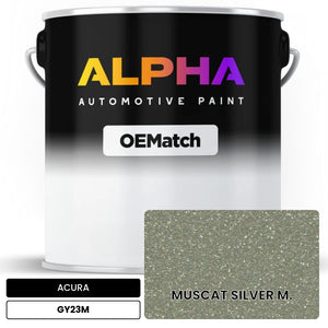 ACURA MUSCAT SILVER M. GY23M | OEMatch Automotive Basecoat