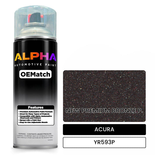 ACURA NEW PREMIUM BRONZE P. YR593P OEMatch Spraycan
