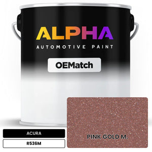 ACURA PINK GOLD M. R536M | OEMatch Automotive Basecoat