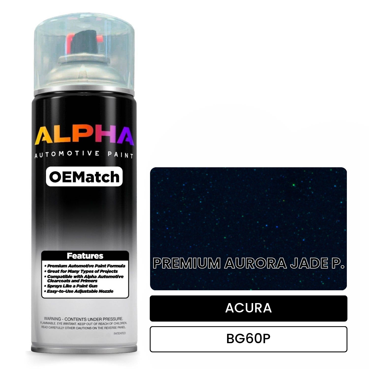 ACURA PREMIUM AURORA JADE P. BG60P OEMatch Spraycan