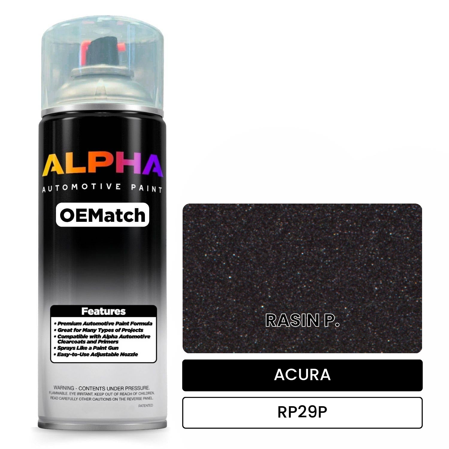 ACURA RASIN P. RP29P OEMatch Spraycan
