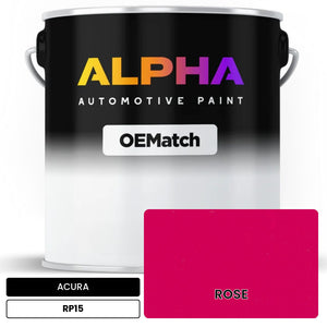ACURA ROSE RP15 | OEMatch Automotive Basecoat