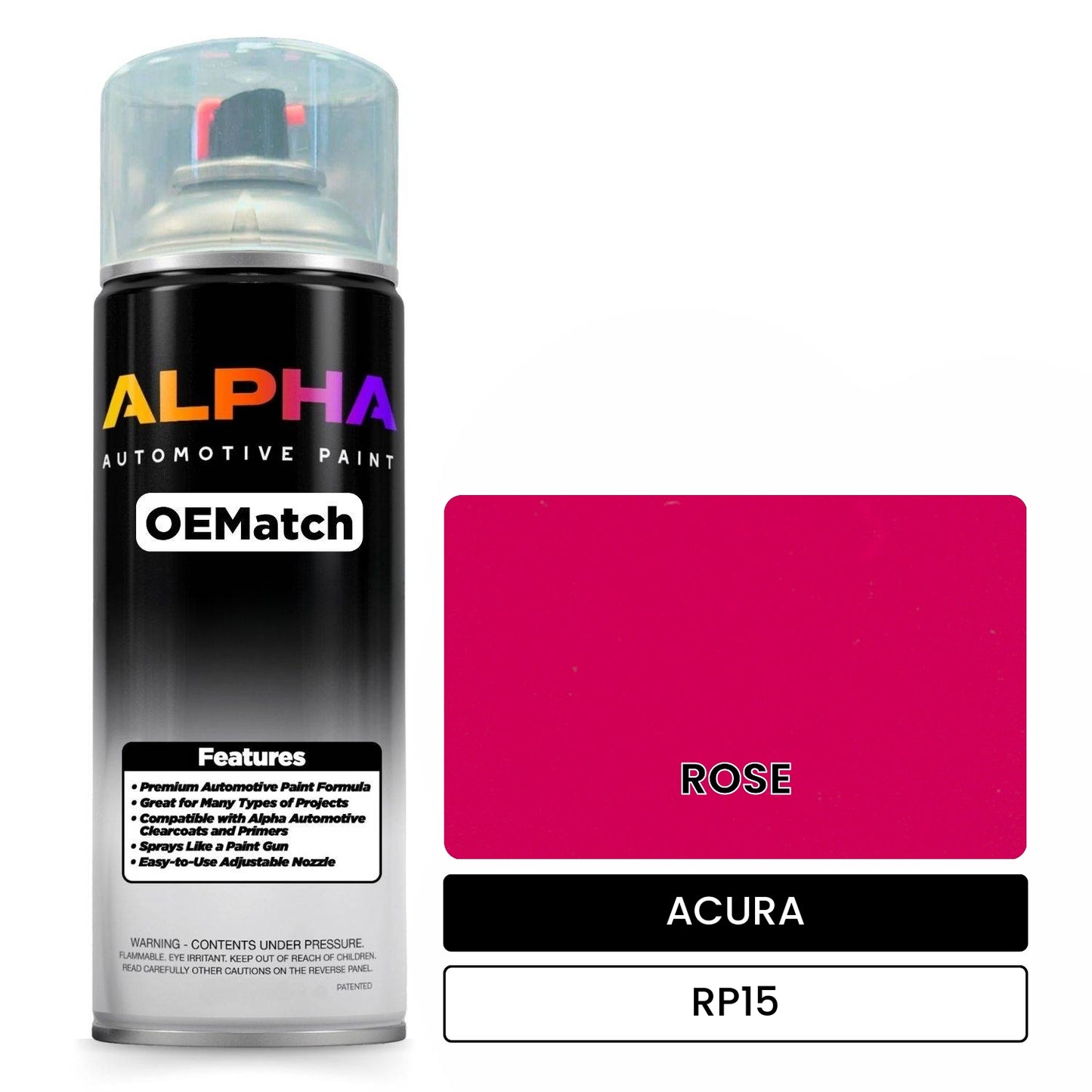 ACURA ROSE RP15 OEMatch Spraycan