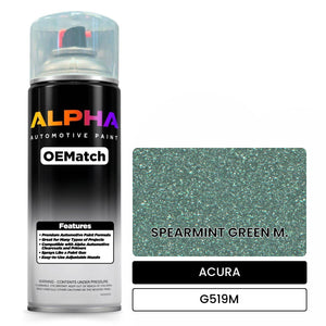 ACURA SPEARMINT GREEN M. G519M | OEMatch Automotive Spraycan