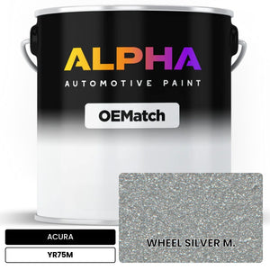 ACURA WHEEL SILVER M. YR75M | OEMatch Automotive Basecoat